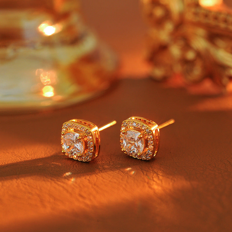 AuraClara Earrings – Brilliant Cubic Zirconia