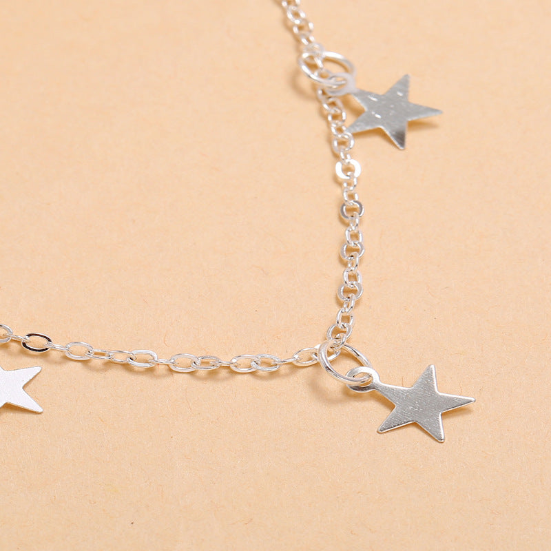 Celestial Star Clavicle Necklace