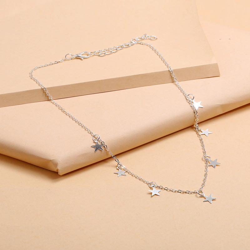 Celestial Star Clavicle Necklace