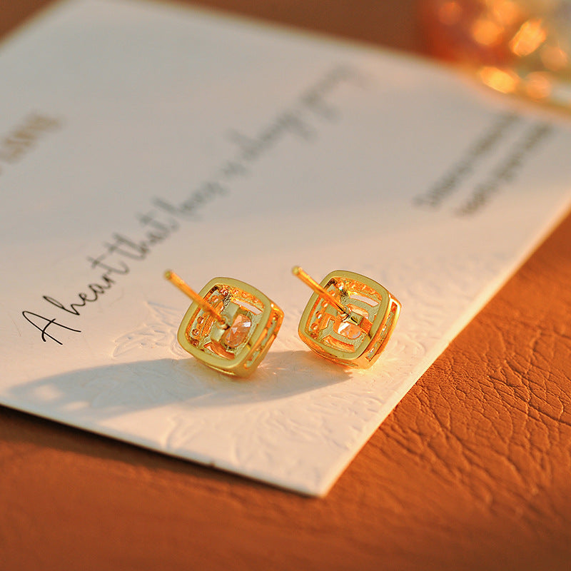 AuraClara Earrings – Brilliant Cubic Zirconia