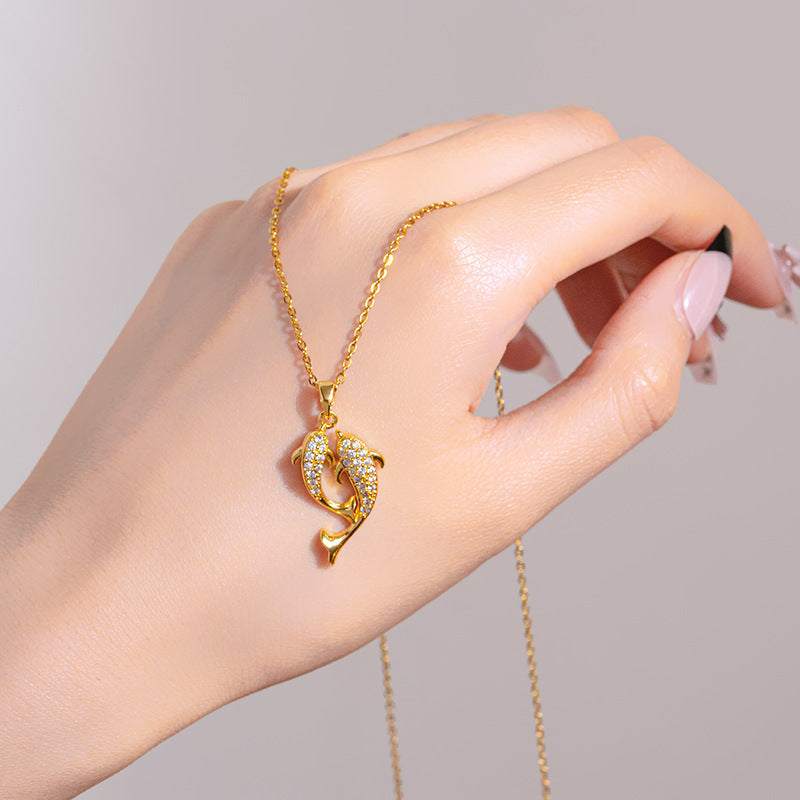 Dolphin Pendant Necklace