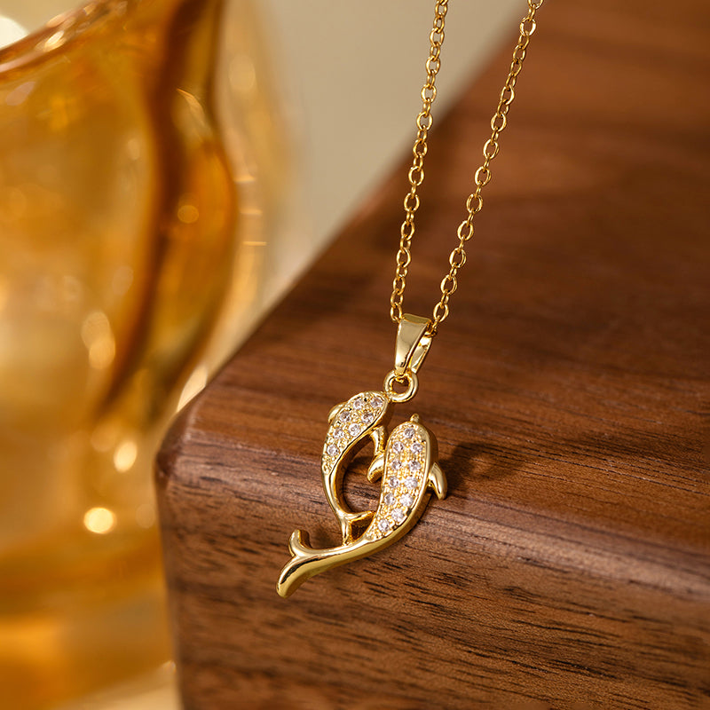 Dolphin Pendant Necklace