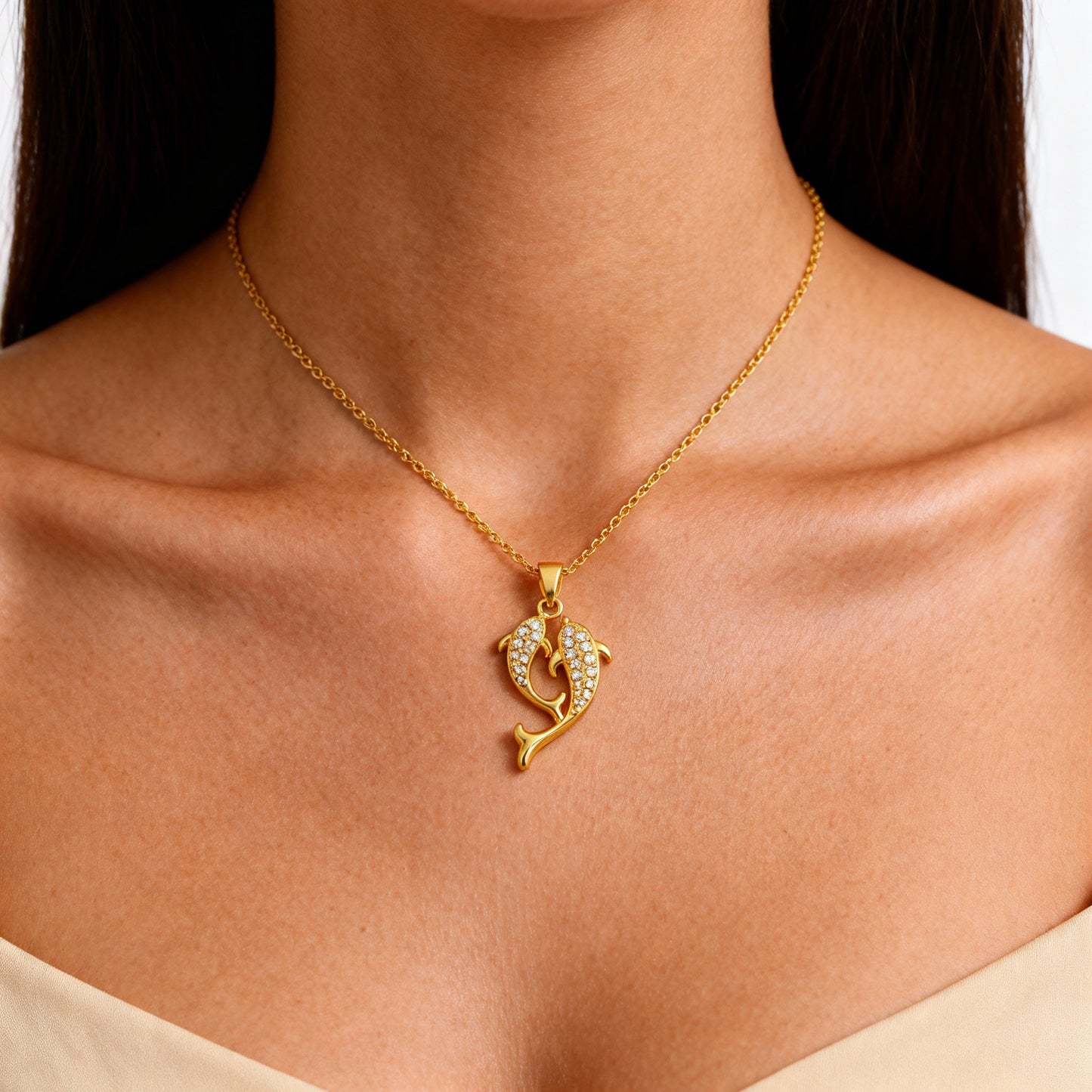 Dolphin Pendant Necklace